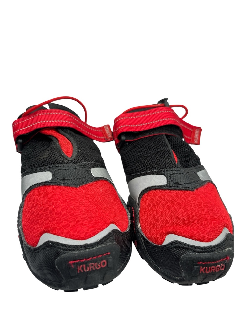 Dog Boots-shoes Kurgo Hi-Paw Red Black Reflective All-Terrain Size Medium.1 Pair
